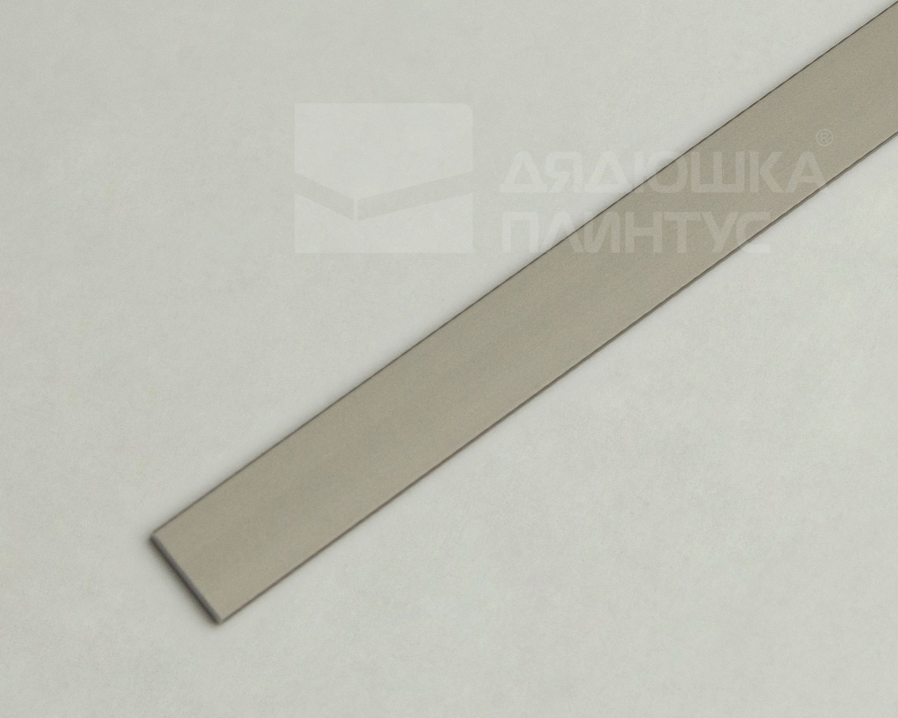 Полоса алюминиевая 10х1,5 мм бронза/мат 2,7 м
